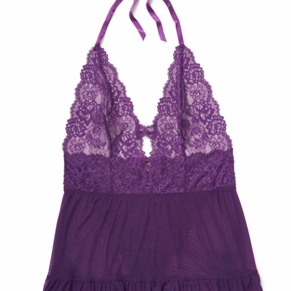 2-in-1 Unlined Bodysit + Babydoll Teddy Plus Full Lace OLD HOLLYWOOD STYLE - Picture 4 of 9